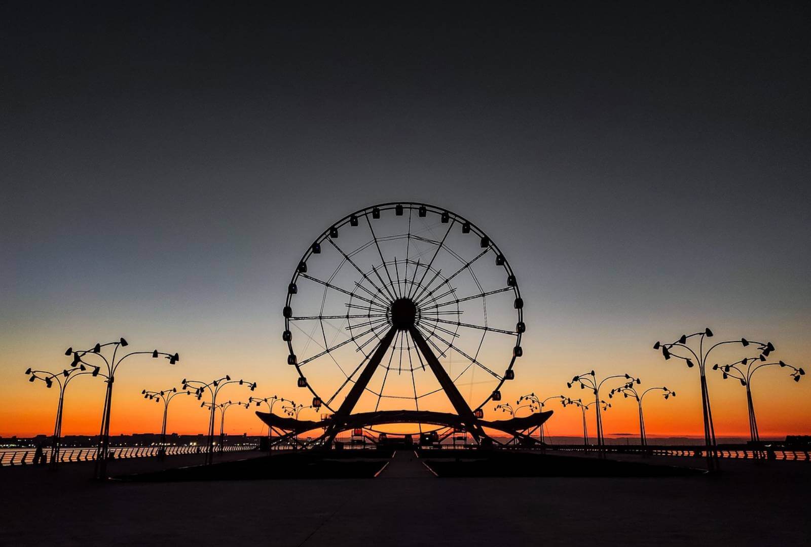 Experience the Spectacular Ferris Wheel – Baku’s Eye: A Breathtaking View of Baku