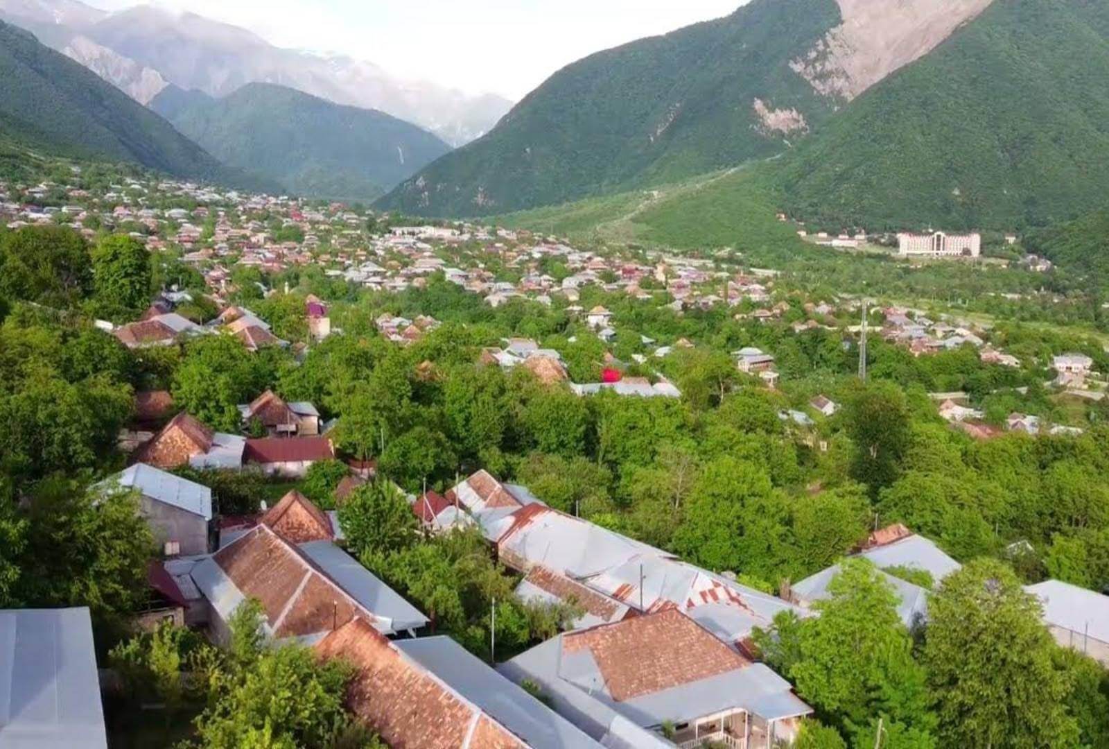 Kish Village in Sheki
