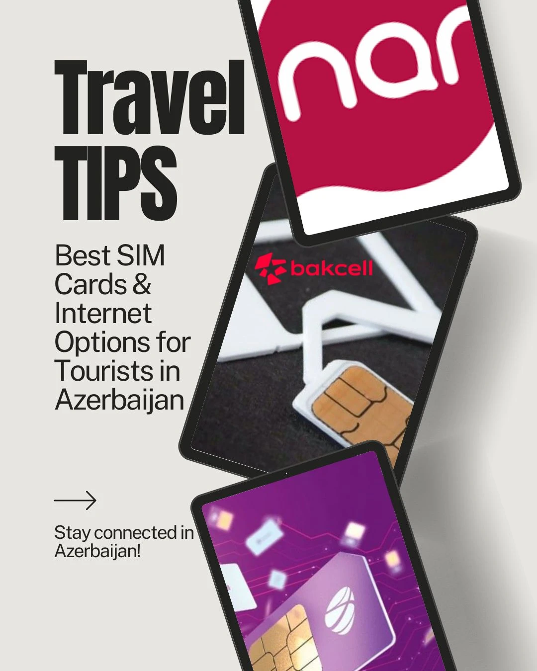 Best SIM Cards & Internet Options for Tourists in Azerbaijan