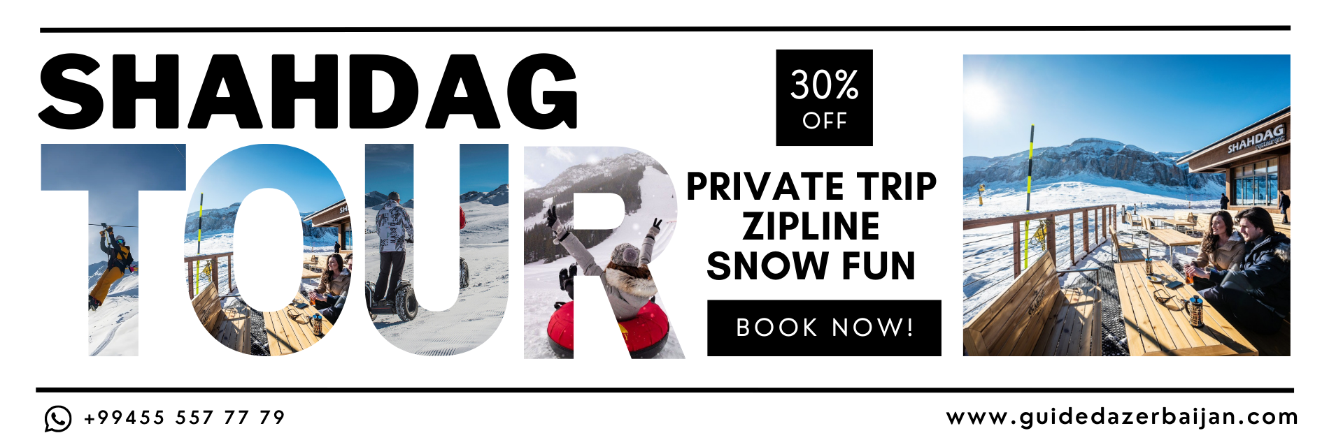 Private Shahdag Adventure Tour | 2 People Exclusive Experience