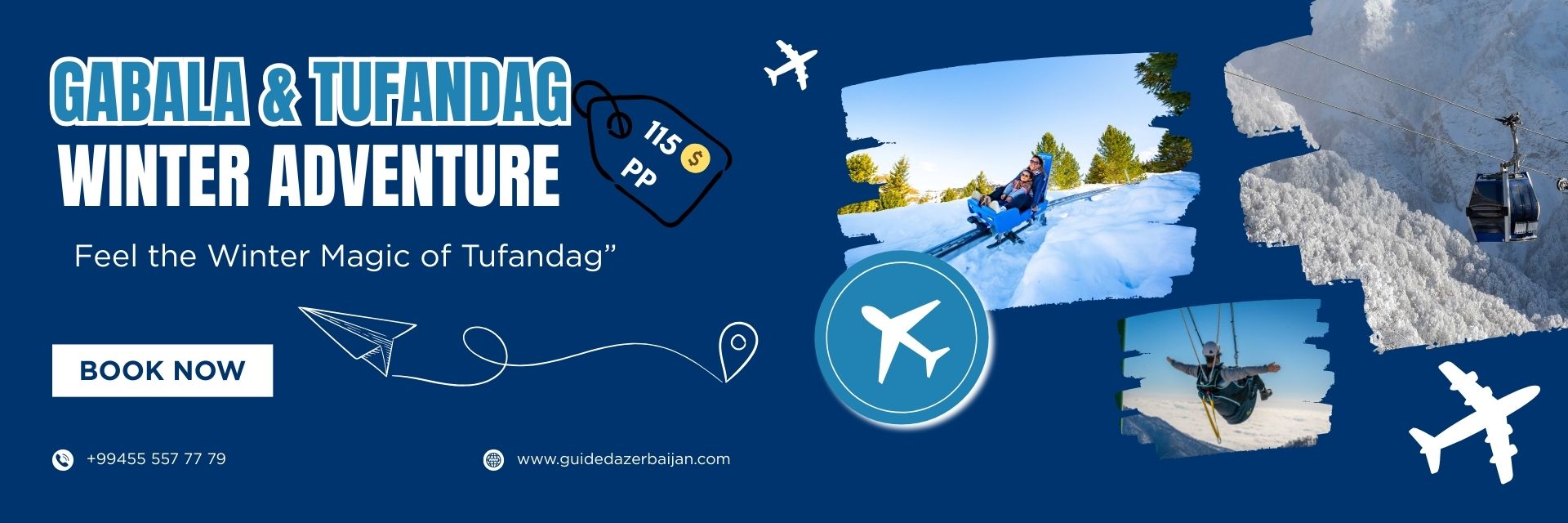 Private Winter Adventure to Gabala & Tufandag (1 Day)