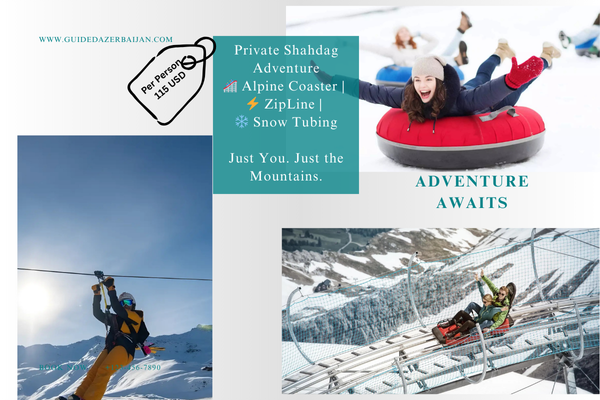 Private Shahdag Adventure Tour | 2 People Exclusive Experience